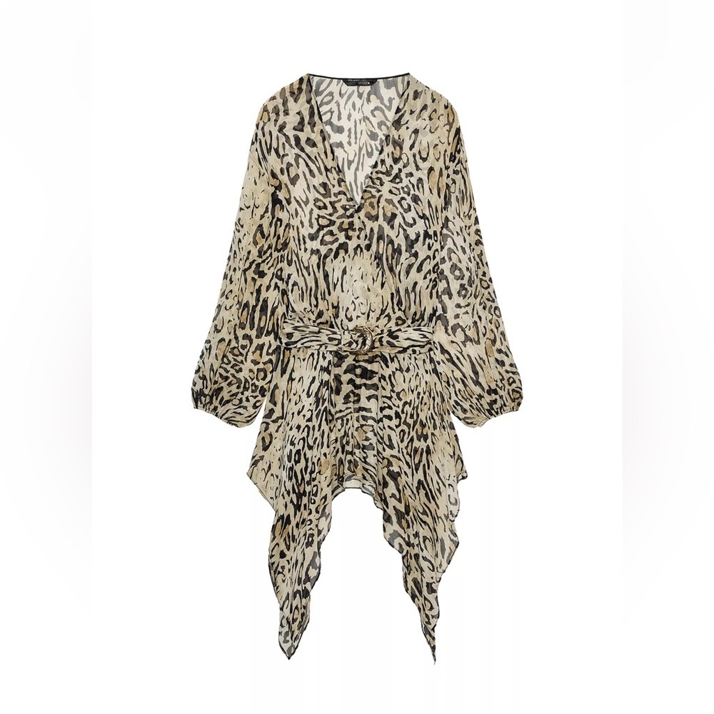 ❗️BUY NOW❗️WILL BE REMOVED SOON❗️ZARA ANIMAL PRINT TOP